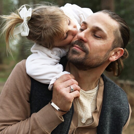 Men's Personalised Brushed Signet Ring