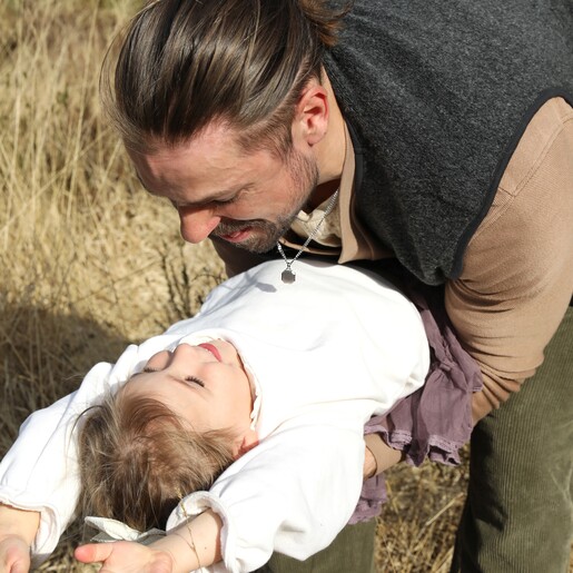 Sterling Silver St Christopher Pendant Necklace