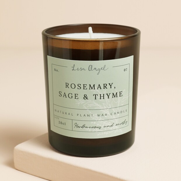 Rosemary, Sage and Thyme Jar Candle Rosemary, Sage and Thyme Jar Candle