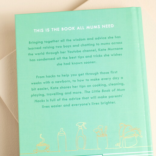 Back Page of The Little Book of Mum Hacks Book