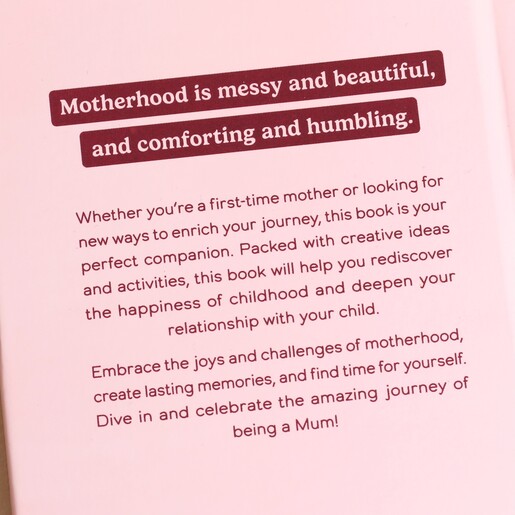 Back Page of Things to Do Now That You're A Mum Book