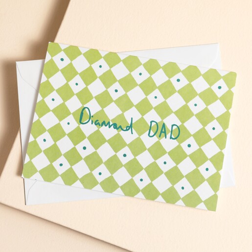 A stylish card for a diamond dad