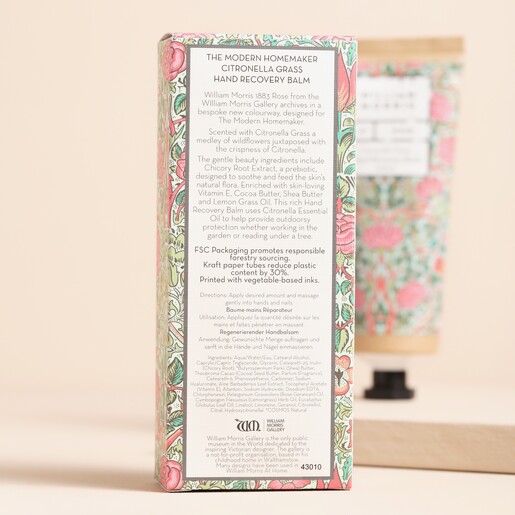 Back of Handcream Back of Heathcote & Ivory The Modern Homemaker Hand Recovery Balm