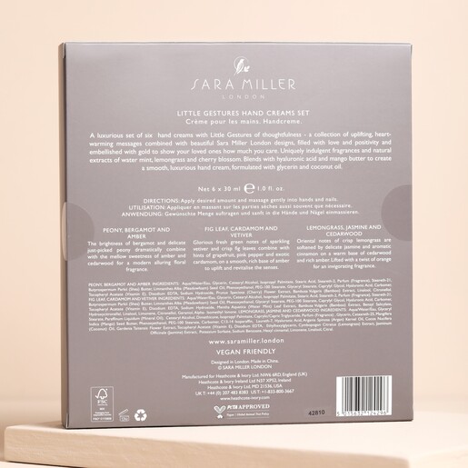 Heathcote & Ivory Sarah Miller Little Gestures Set of 6 Hand Creams 