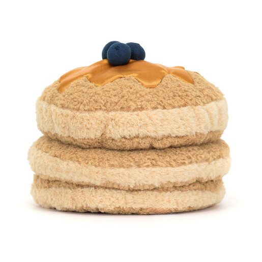 Back View Back View of Jellycat Amuseables Fran Pancakes Soft Toy