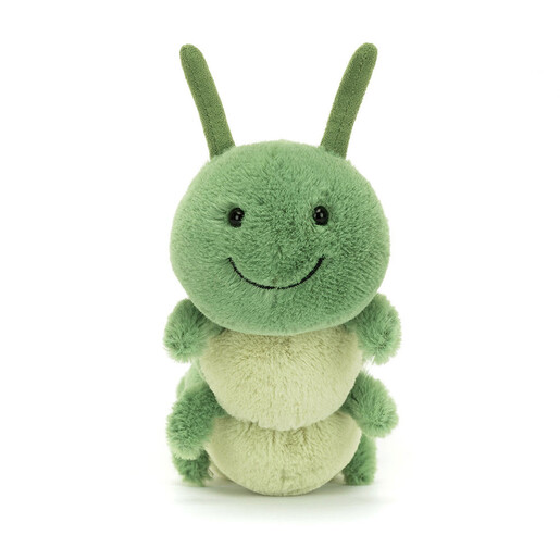 Front view Jellycat Carys Caterpillar Soft Toy