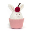 Jellycat Dainty Dessert Bunny Cupcake Soft Toy