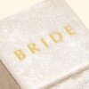 'Bride' Natural Velvet Necklace Box