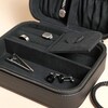 Men's Travel Accessory Case in Black