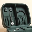 Open Men's Travel Accessories Case in Olive Green