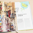 Opened Page of 100 Weekends in Europe Book