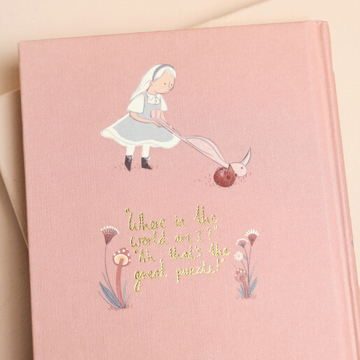 Alice In Wonderland Classic Book back cover