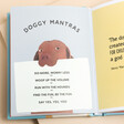 Opened Page of Be More Dog Book