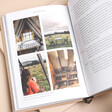 British Cabins and Hideaways Book inside pages on neutral background