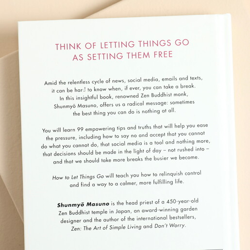 How to Let Things Go Book How to Let Things Go Book