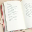 Opened Page of Poetry of Love For Every Day of The Year Book