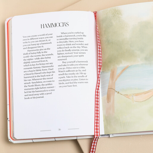 Inside Book Opened Page of Romance The Every Day Book