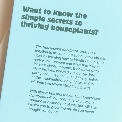 The Houseplant Handbook Back Cover