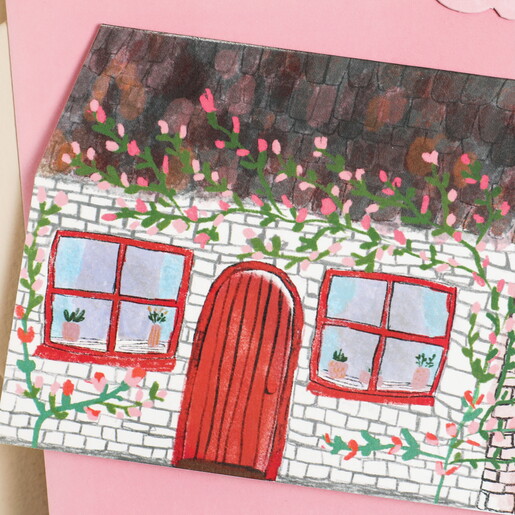 Laura Skilbeck Something Has Happened New Home Card