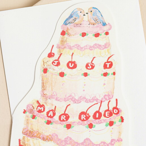 Laura Skilbeck Wedding Cake Card