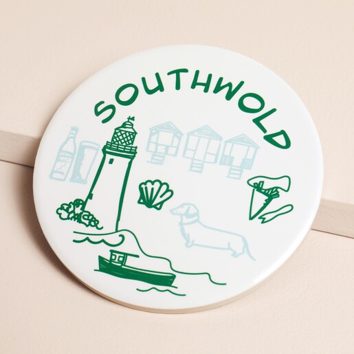 Southwold Sketch Round Coaster