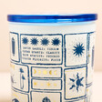 North Muse Crystal Cove Sea Salt & Sage Candle back label