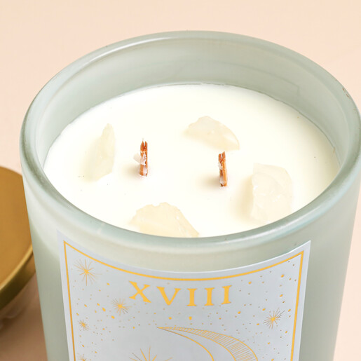 Close Up of The Moon Candle