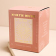 Packaging for North Muse The Sun Candle