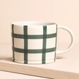 MeanWhile Gingham Check Mug In Forest