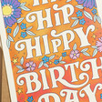 Close Up of the Ohh Deer Hip Hip Hippy Birthday Card