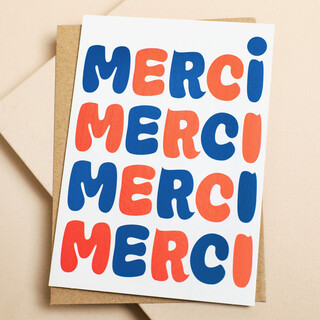 Ohh Deer Merci Greetings Card