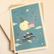 Ohh Deer Moon Cake Birthday Card