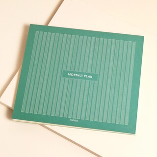 Papier Productivity Monthly List Pad