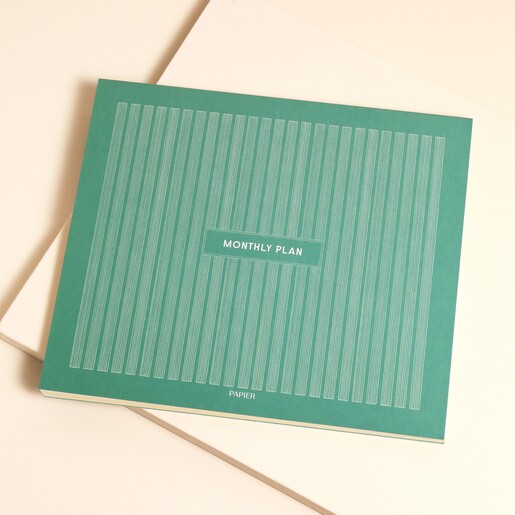 Papier Productivity Monthly List Pad front cover