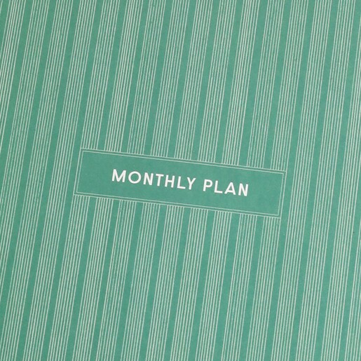Papier Productivity Monthly List Pad close up front cover