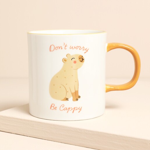 Sass & Belle Don't Worry Be Cappy Mug Sass & Belle Don't Worry Be Cappy Mug