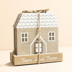Sass & Belle Set of 4 House Coasters