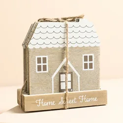 Sass & Belle Set of 4 House Coasters