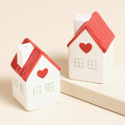 Back Side of Sass & Belle House Salt and Pepper Shakers