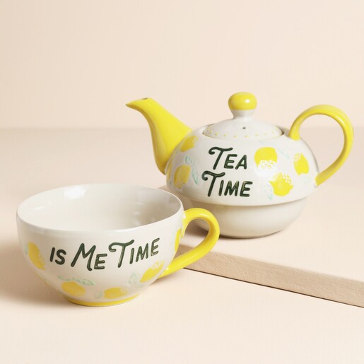 Sass & Belle Lemon Tea For One Teapot