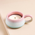 Sass & Belle Pink & Green Pastel Ombre Tealight Holder with Handle 