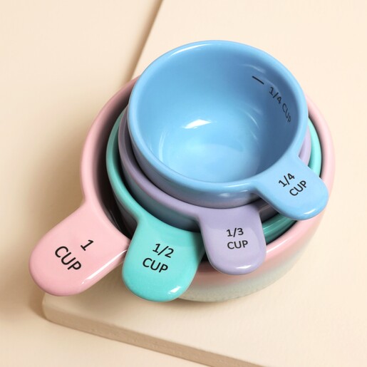Pastel Ombre Measuring Cups