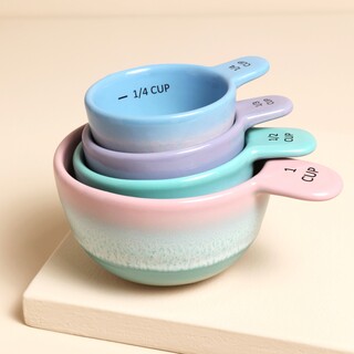 Sass & Belle Pastel Ombre Measuring Cups