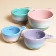 Pastel Ombre Measuring Cups