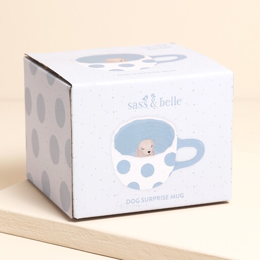 Packaging for Sass & Belle Surprise Hidden Dog Mug