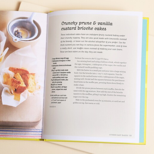 Opened Page of Banana Breads, Loaf Cakes & Other Quick Bakes Cookbook