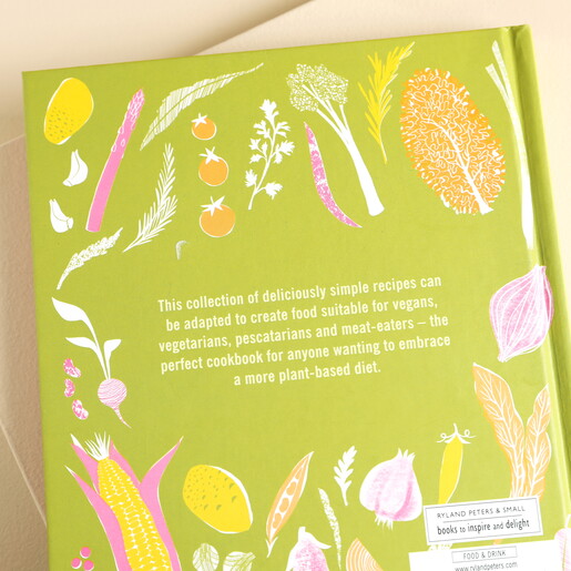 Opened Page of The Flexitarian Cookbook