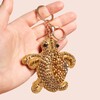 Beaded Turtle Keyring and Bag Charm