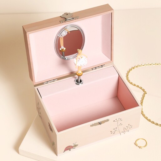 Ladybird Musical Jewellery Box inside