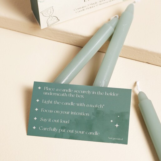 Instructions for the Something Different Magic Luck Spell Candles